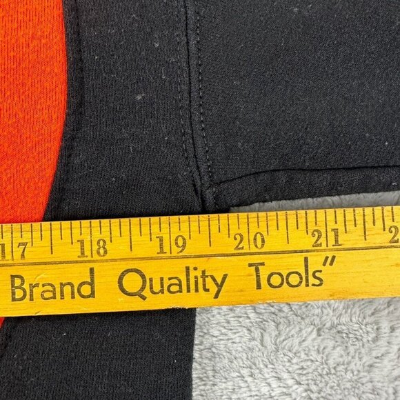 Nike Rework Sweater Orange and Black Men's Medium - Picture 6 of 9